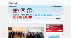 Desktop Screenshot of equidad.cl
