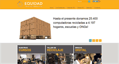Desktop Screenshot of equidad.org